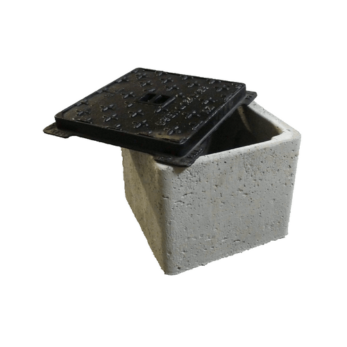 80 136 – Concrete base for inspection