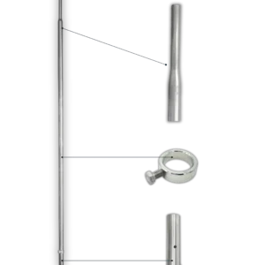 mât rallonge pour hampe de paratonnerre