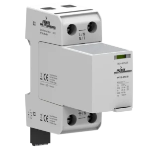 Parafoudre Type 1 unipolaire Iimp 25kA Uc 305V Up 1,5kV avec fusibles intégrés