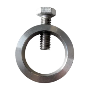 Bague de fixation du conducteur plat sur piquet de terre France Paratonnerres