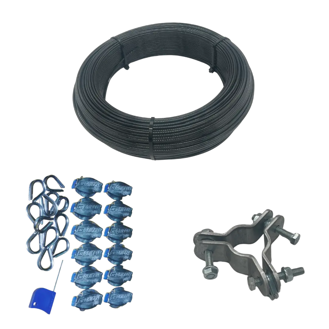 insulated guy wire kit